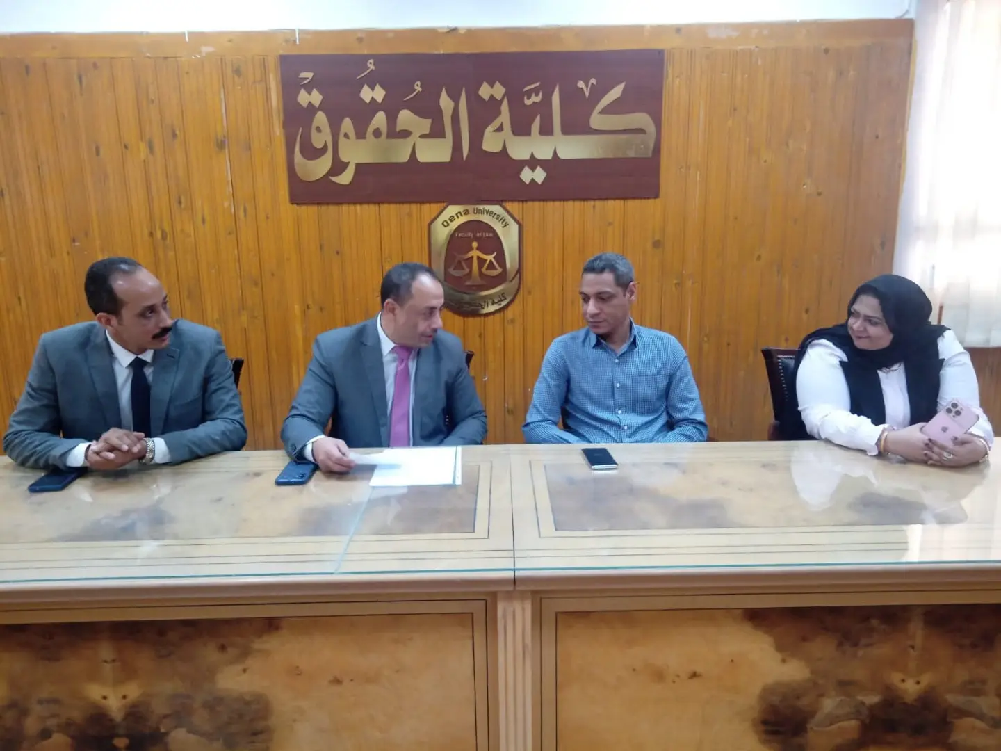 حقوق قنا تبدأ مراجعة التخصصات ضمن المشروع الرئاسي لتقييم البرامج الدراسية