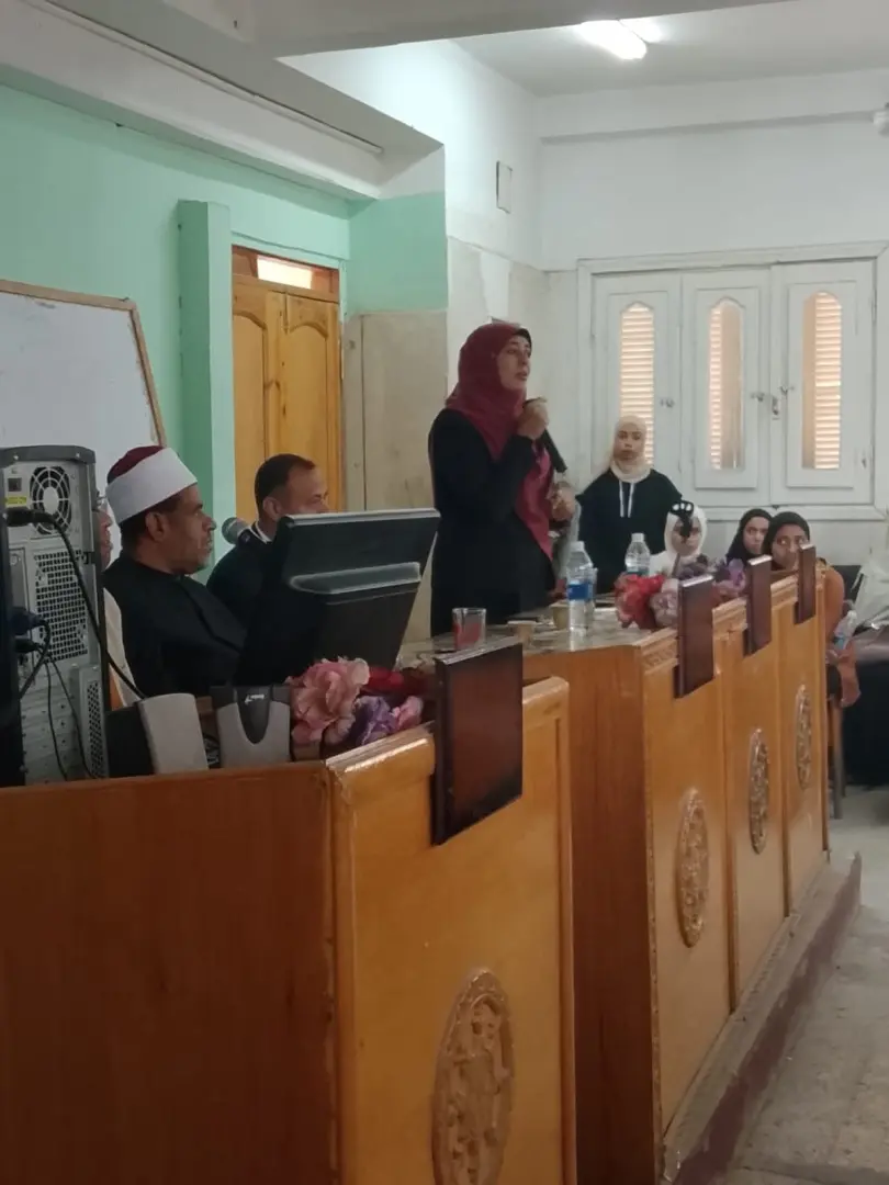قافلة دعوية لمجمع البحوث الإسلامية بكلية البنات الأزهرية بقنا - 1000510291
