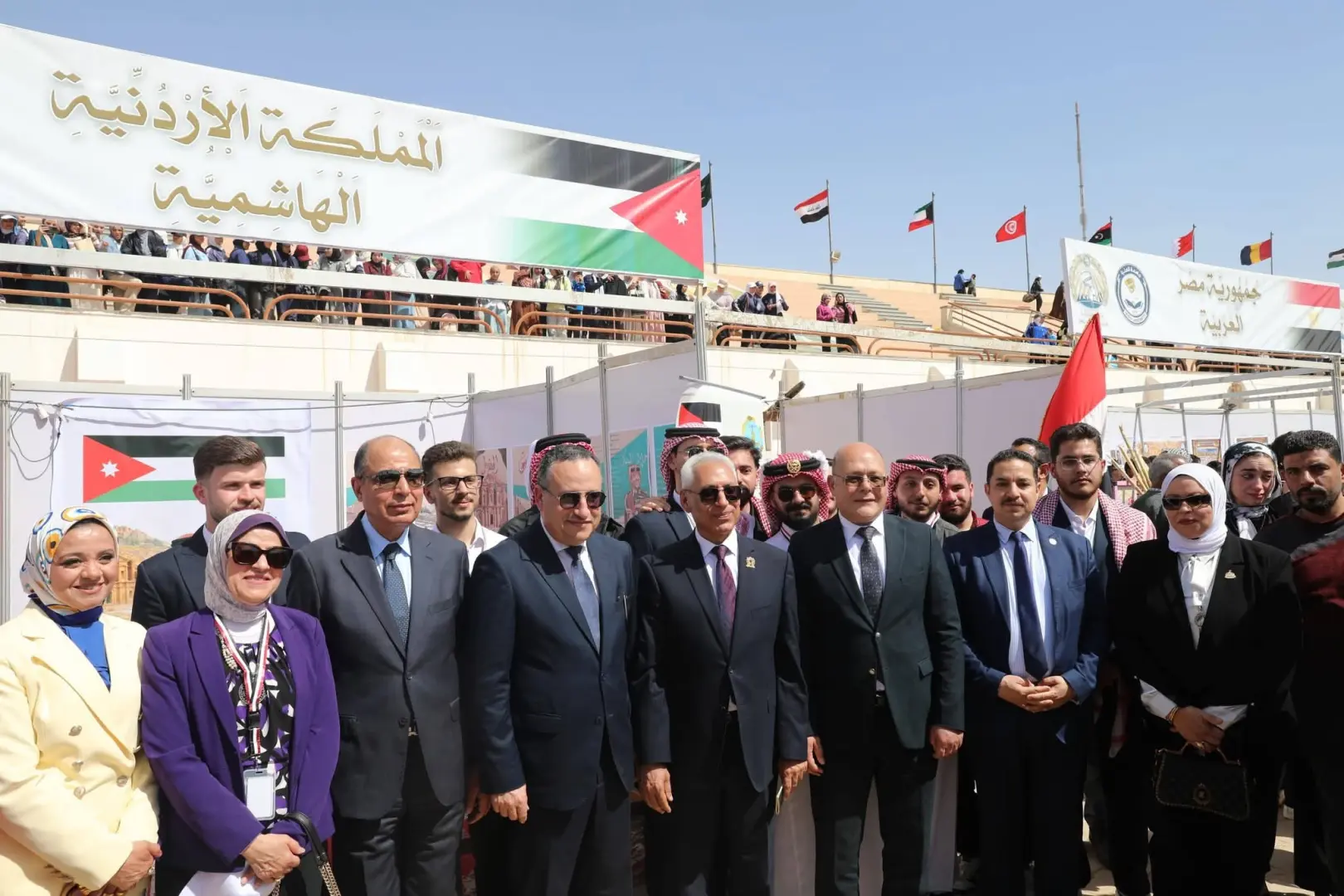 وزير التعليم العالي ومحافظ المنيا ورئيس الجامعة يشهدون ختام فعاليات "ملتقى الحضارات"
