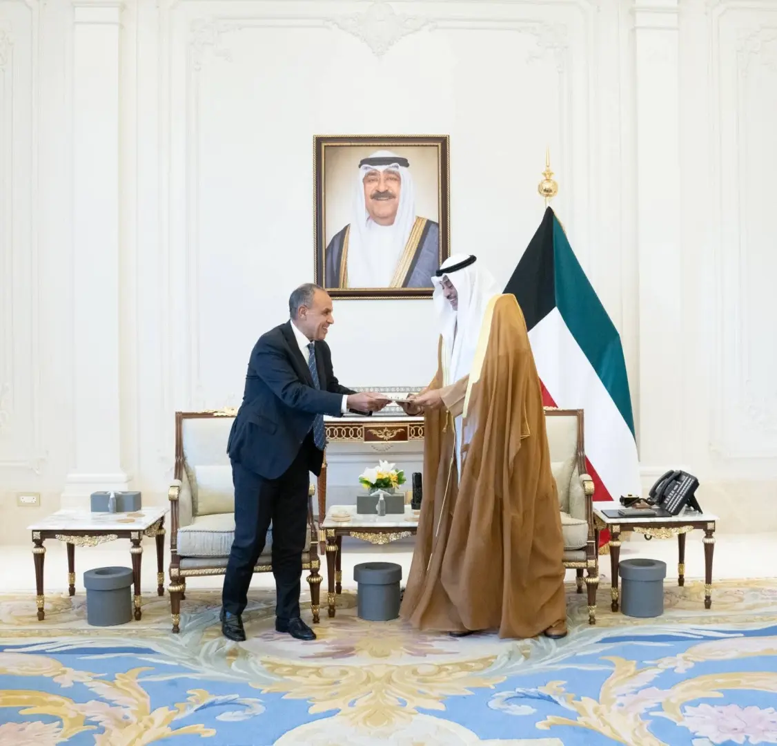 وزير الخارجية يلتقي مع الشيخ صباح خالد الحمد المبارك الصباح ولي عهد دولة الكويت الشقيقة - 1000524847