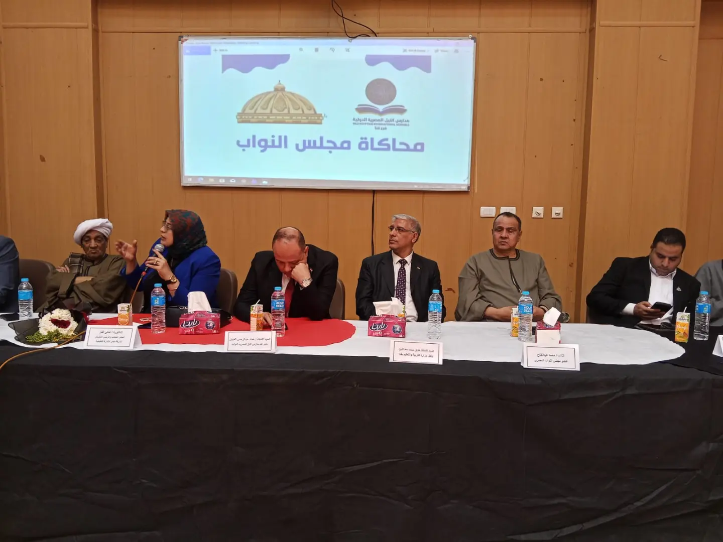 طلاب “النيل المصرية الدولية بقنا” يناقشون عمالة الأطفال في محاكاة متميزة لمجلس النواب - 1000525180
