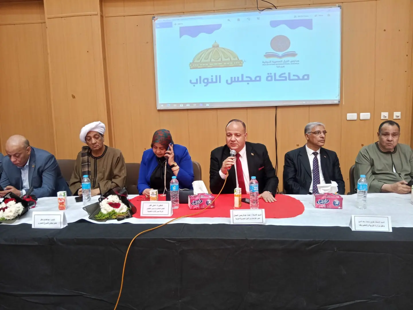 طلاب “النيل المصرية الدولية بقنا” يناقشون عمالة الأطفال في محاكاة متميزة لمجلس النواب - 1000525192