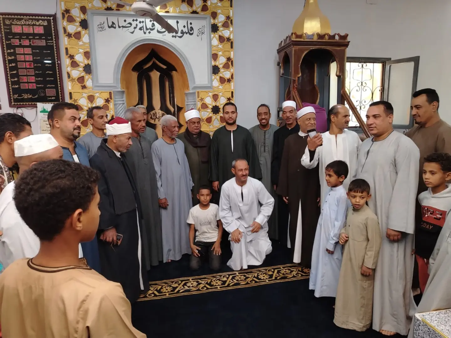 افتتاح مسجد عزبة عبد الكريم بنقادة بعد تطويره وتوسعته - 1000530181
