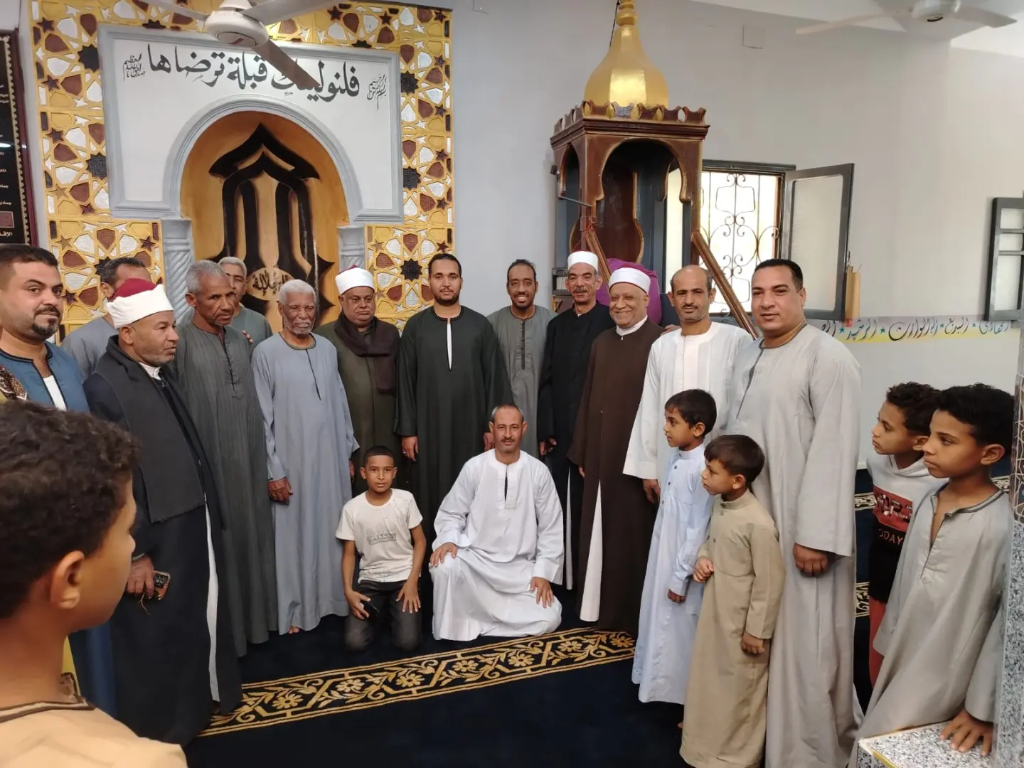 افتتاح مسجد عزبة عبد الكريم بنقادة بعد تطويره وتوسعته - 1000530184