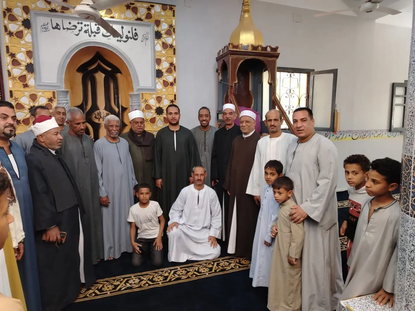 افتتاح مسجد عزبة عبد الكريم بنقادة بعد تطويره وتوسعته - 1000530185