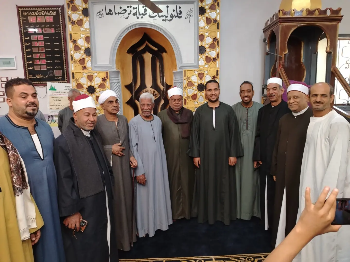 افتتاح مسجد عزبة عبد الكريم بنقادة بعد تطويره وتوسعته