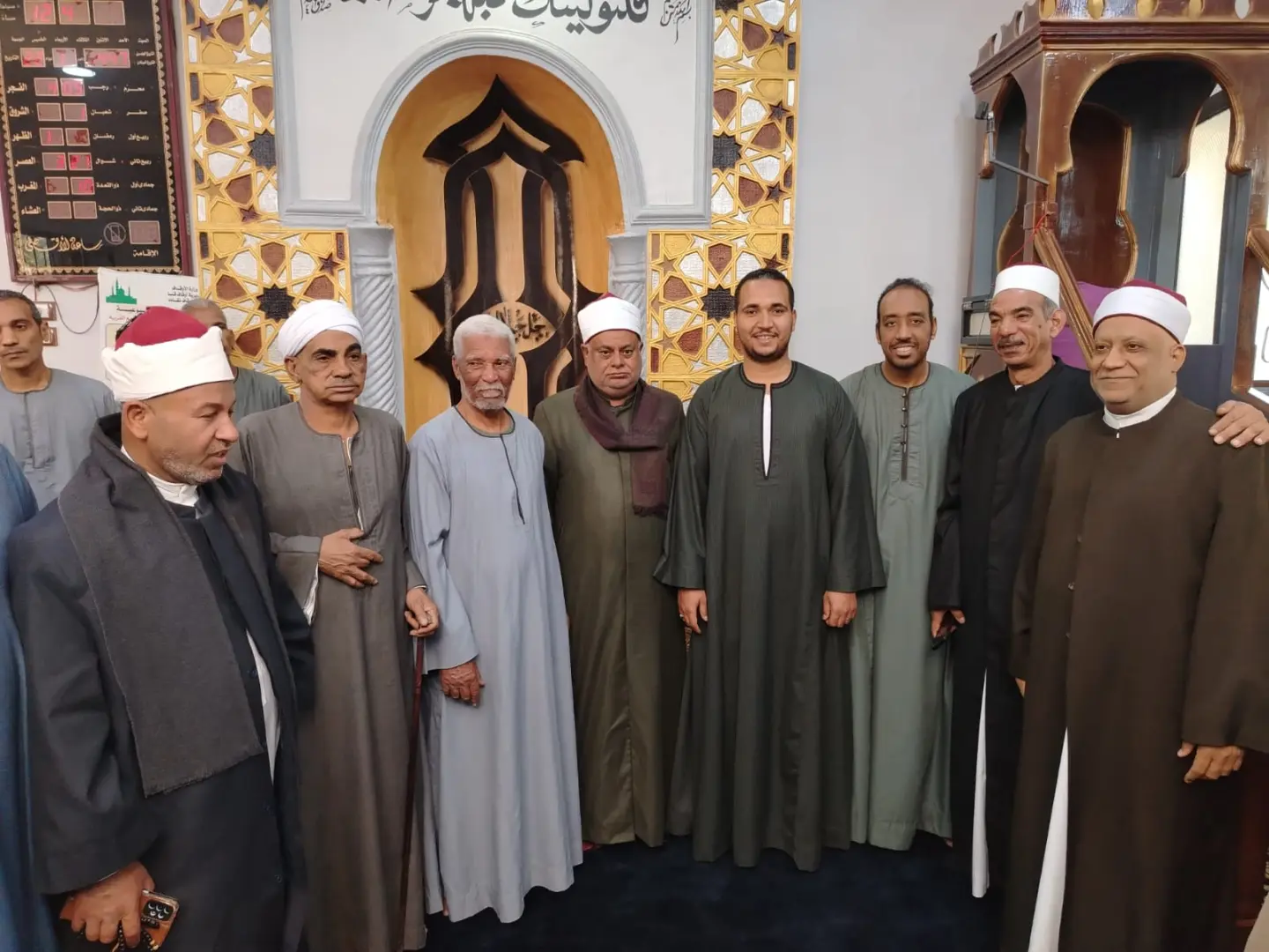 افتتاح مسجد عزبة عبد الكريم بنقادة بعد تطويره وتوسعته - 1000530189