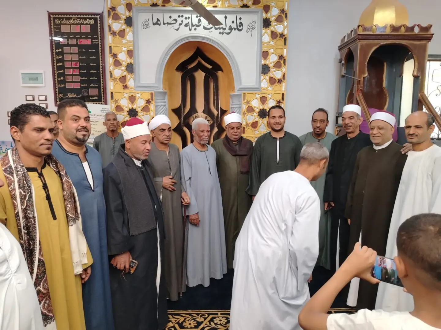 افتتاح مسجد عزبة عبد الكريم بنقادة بعد تطويره وتوسعته - 1000530191