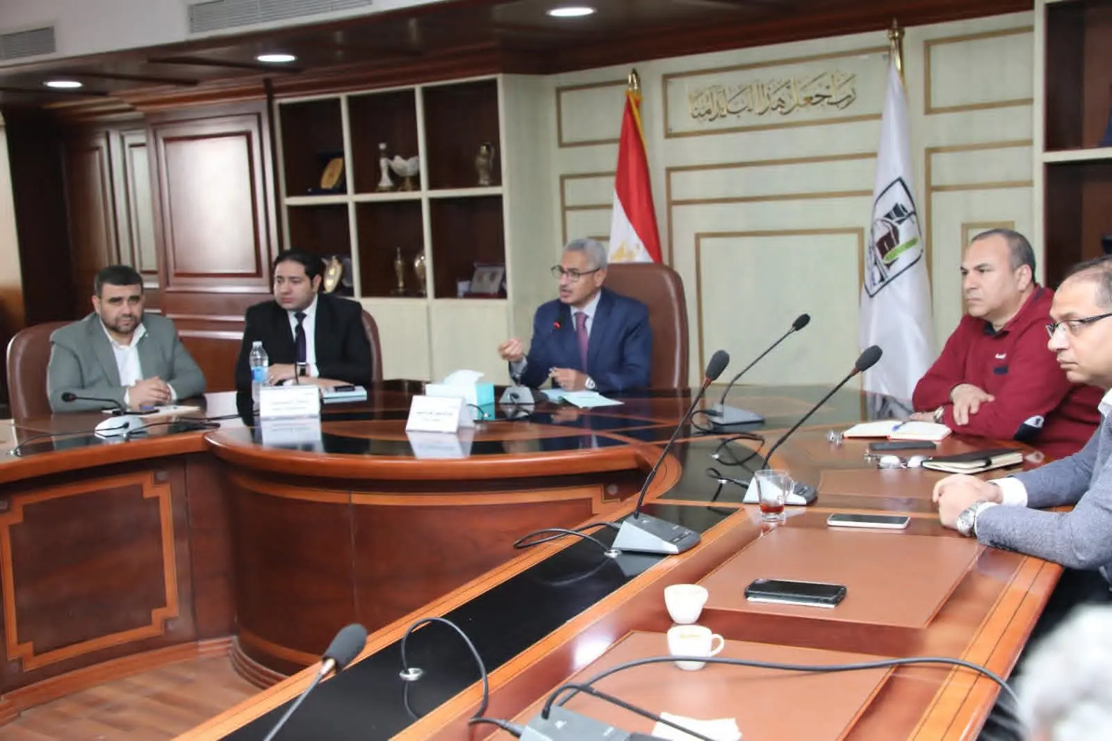 محافظ بني سويف: الصحافة شريك أصيل في منظومة العمل التنفيذي وداعم رئيسي للتنمية - 1000540174