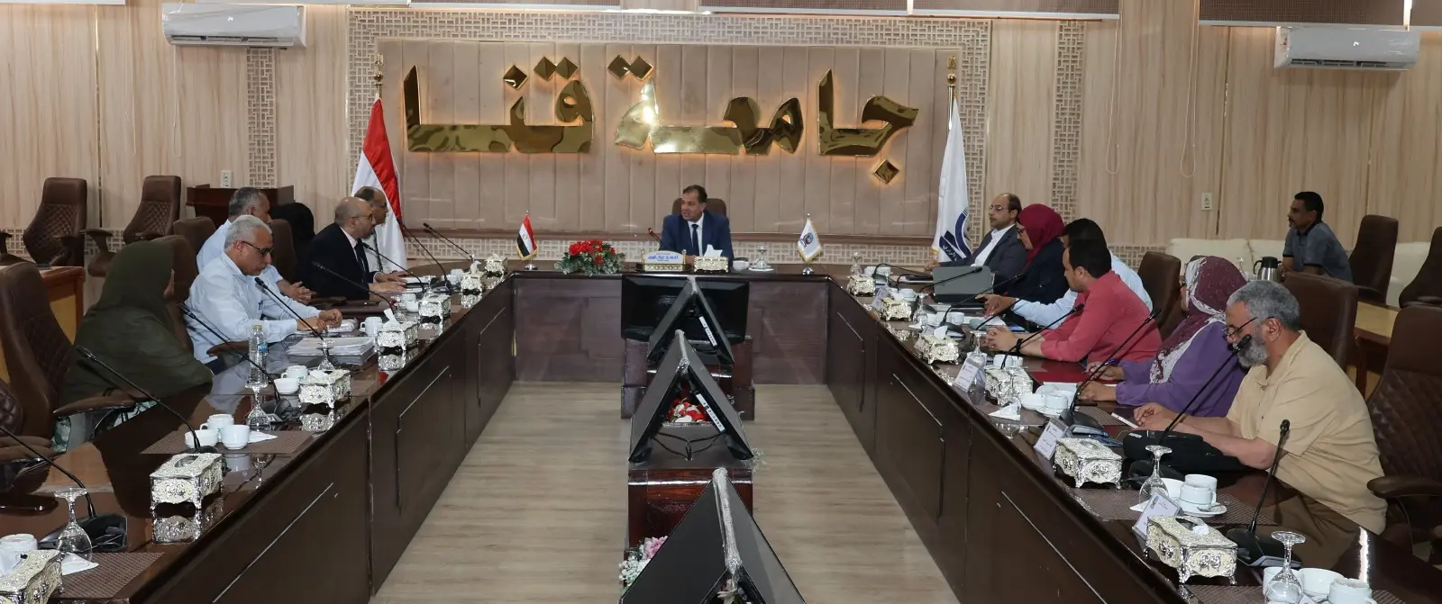 رئيس جامعة قنا يعلن انطلاق تنفيذ مستشفى الباطنة - 1000544090