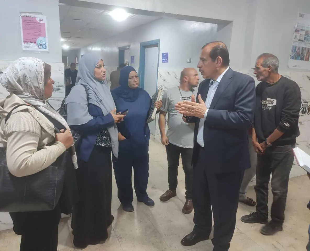 نائب وزير الصحة يفاجئ مستشفى 6 أكتوبر المركزي بزيارة مسائية.. ويُحيل المقصرين للتحقيق - 1000545415
