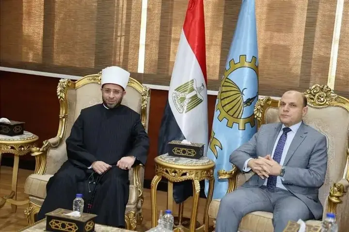 وزير الأوقاف يتفقد مسجد السيد البدوي بطنطا - 1000547254