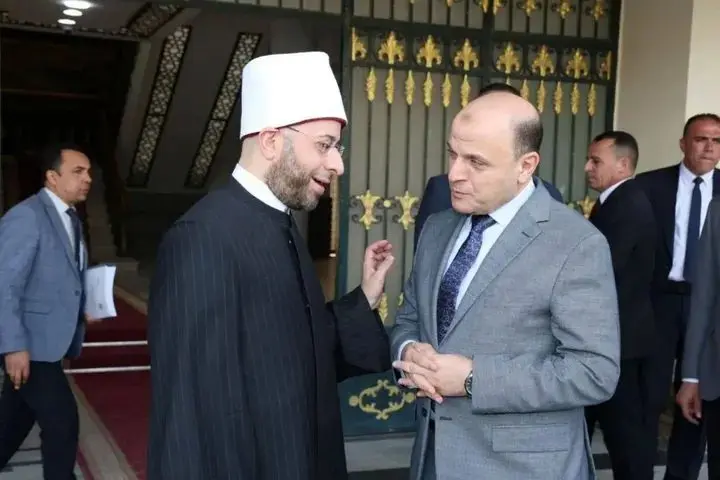وزير الأوقاف يتفقد مسجد السيد البدوي بطنطا - 1000547255