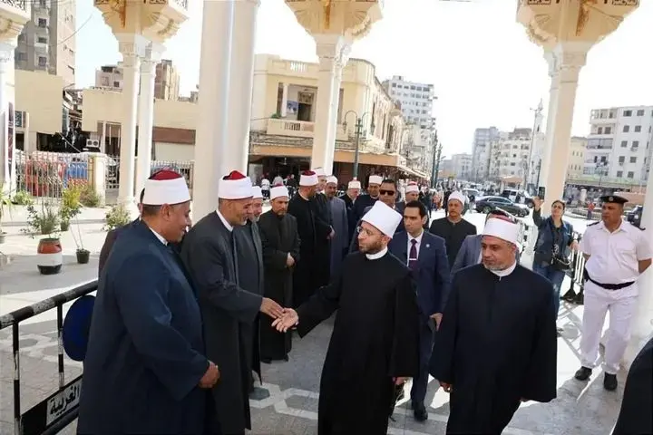 وزير الأوقاف يتفقد مسجد السيد البدوي بطنطا