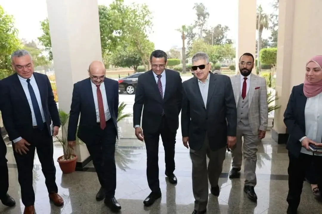 أسامة ربيع وخالد البلشي يشهدان انطلاق برنامج تدريبي للصحفيين بمركز الإبداع والتميز - 1000547268