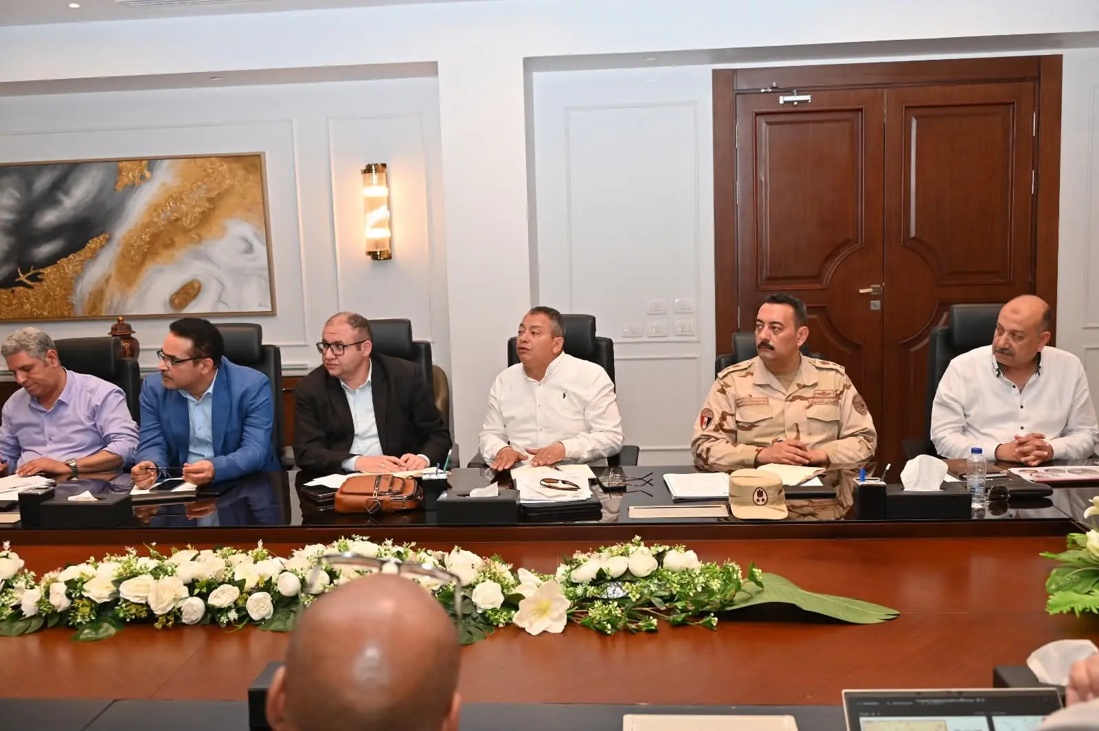 جنوب سيناء تقود خطة متكاملة لدعم متضرري سانت كاترين - 1000547415