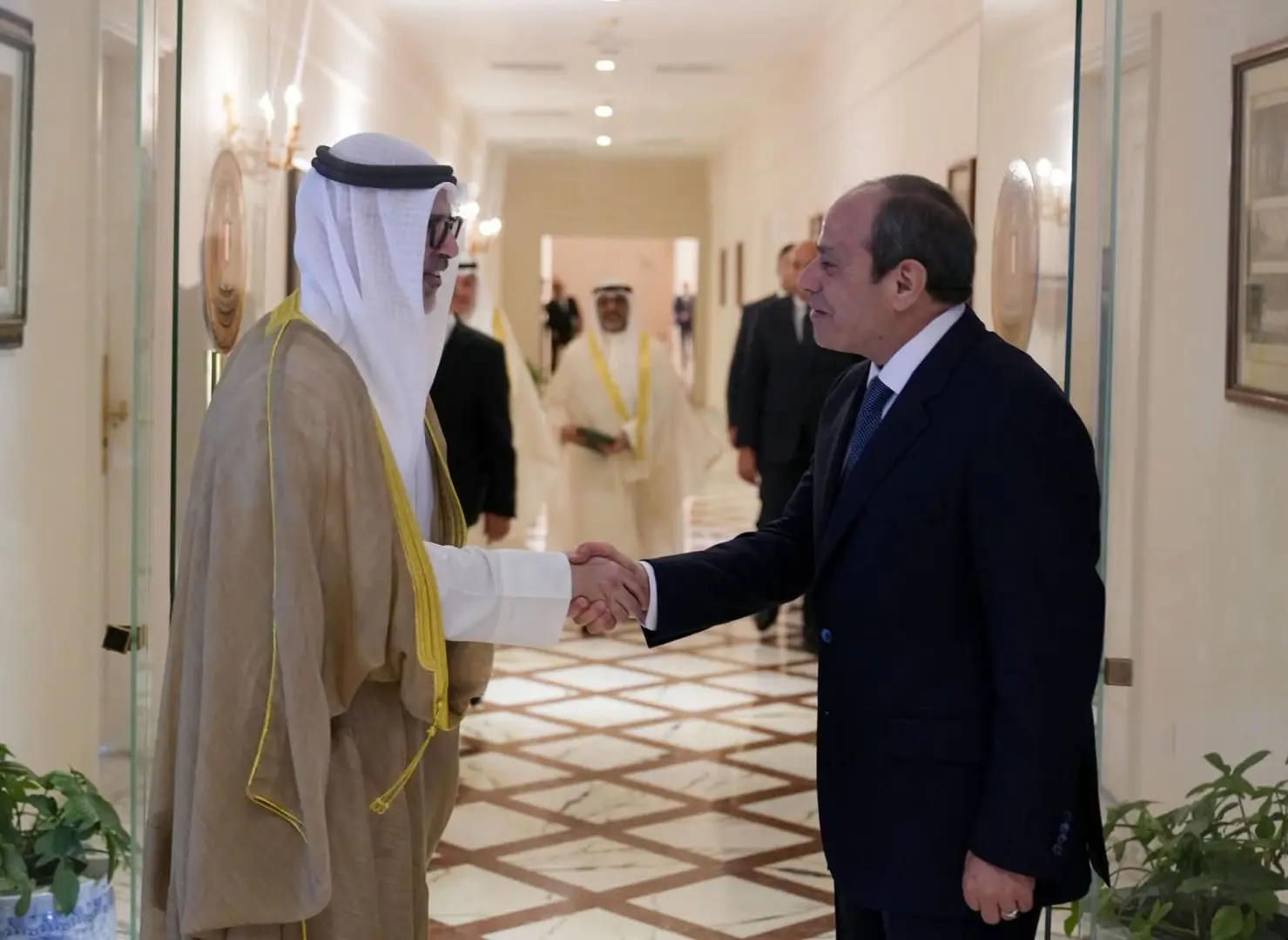 الرئيس السيسي: أمن الكويت جزء لا يتجزأ من الأمن القومي المصري - 1000549395