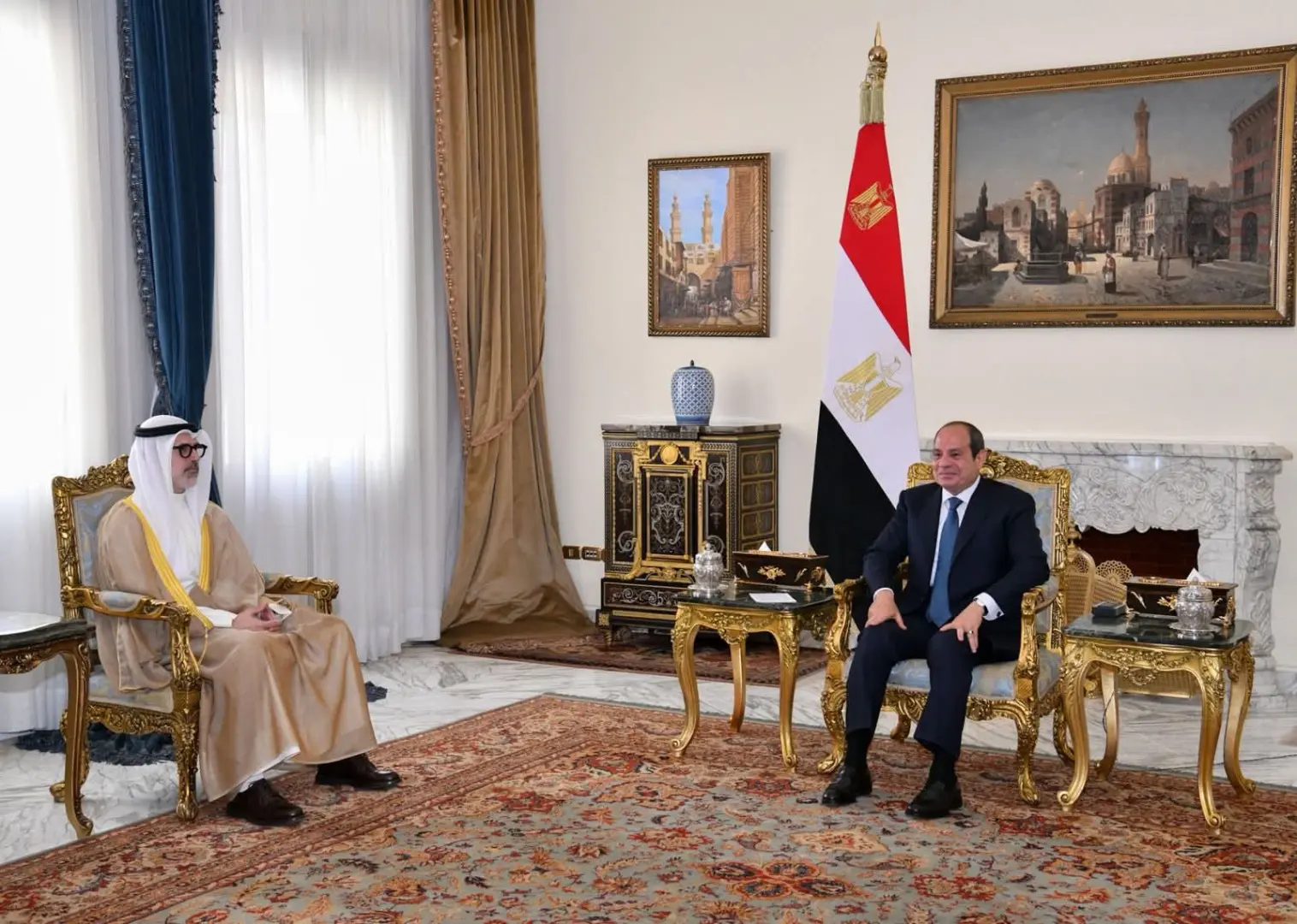 الرئيس السيسي: أمن الكويت جزء لا يتجزأ من الأمن القومي المصري