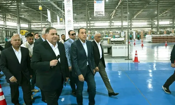 مدبولى يشهد احتفالية افتتاح مصنع شركة سيناء الوطنية للصناعات البلاستيكية في المنطقة الصناعية ببئر العبد - 1000549847