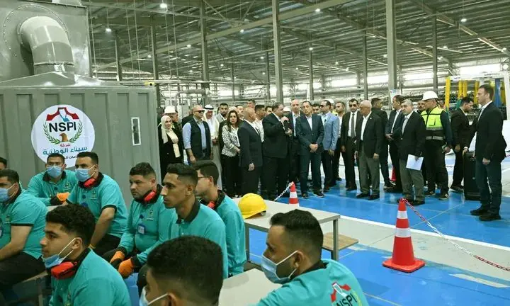 مدبولى يشهد احتفالية افتتاح مصنع شركة سيناء الوطنية للصناعات البلاستيكية في المنطقة الصناعية ببئر العبد - 1000549849