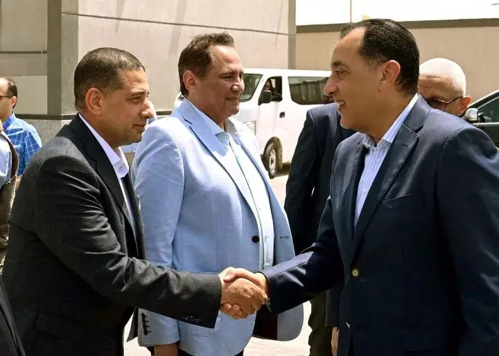مدبولى يشهد احتفالية افتتاح مصنع شركة سيناء الوطنية للصناعات البلاستيكية في المنطقة الصناعية ببئر العبد - 1000549854