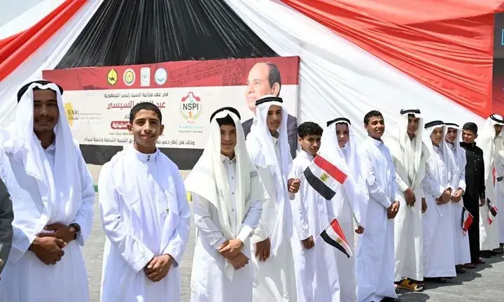 مدبولى يشهد احتفالية افتتاح مصنع شركة سيناء الوطنية للصناعات البلاستيكية في المنطقة الصناعية ببئر العبد - 1000549857