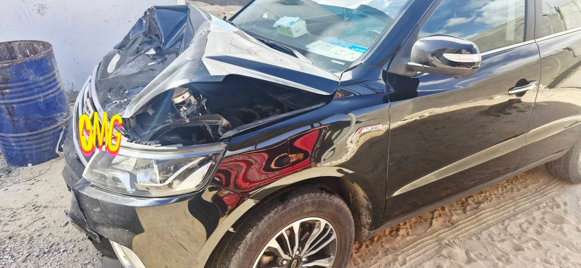 غادة إبراهيم تنجو من الموت مع بداية شهررمضان.. تفاصيل حادث سير مروع - 1000551295
