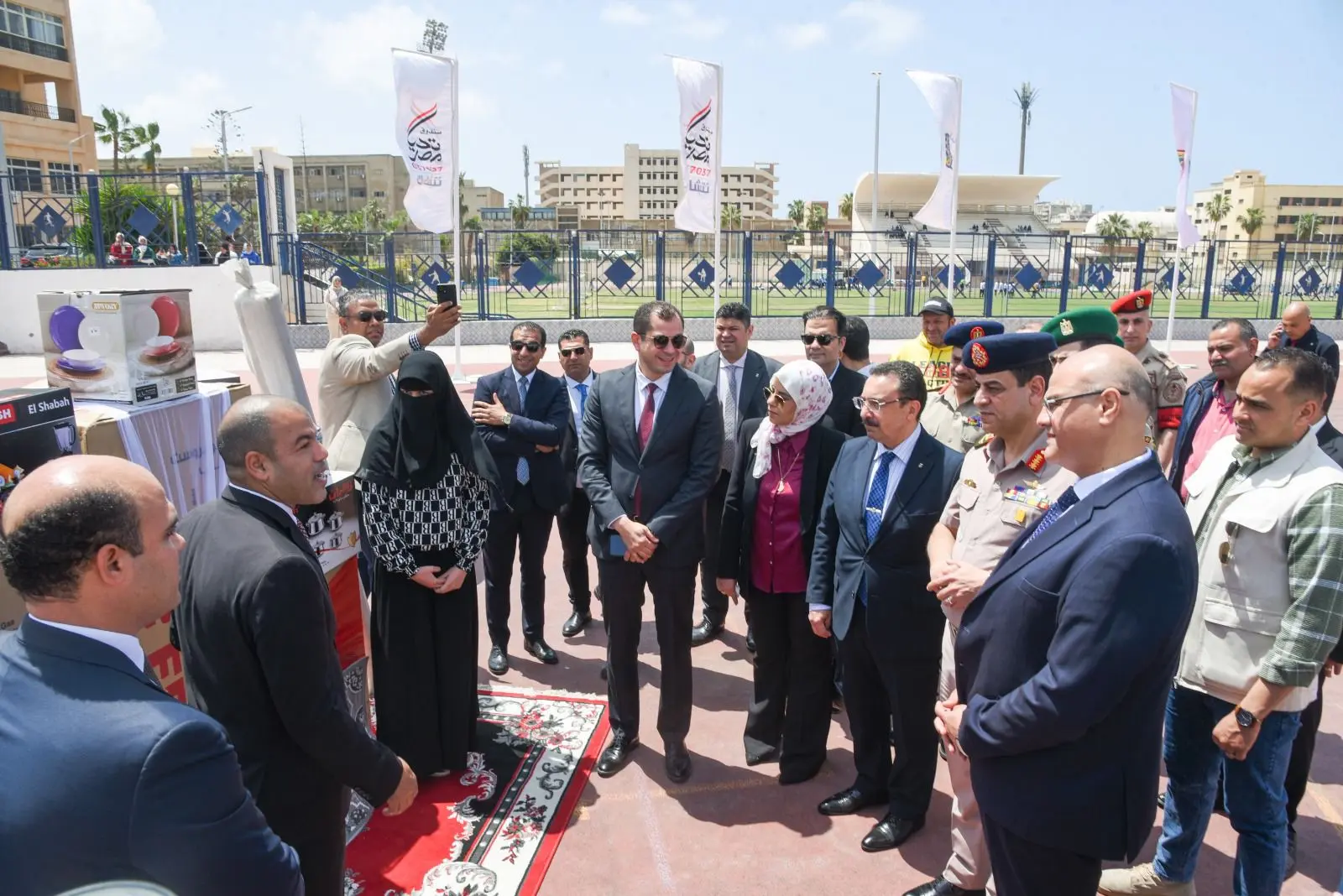 دعم 6500 طالب بجامعة الإسكندرية ضمن مبادرة «دكان الفرحة»