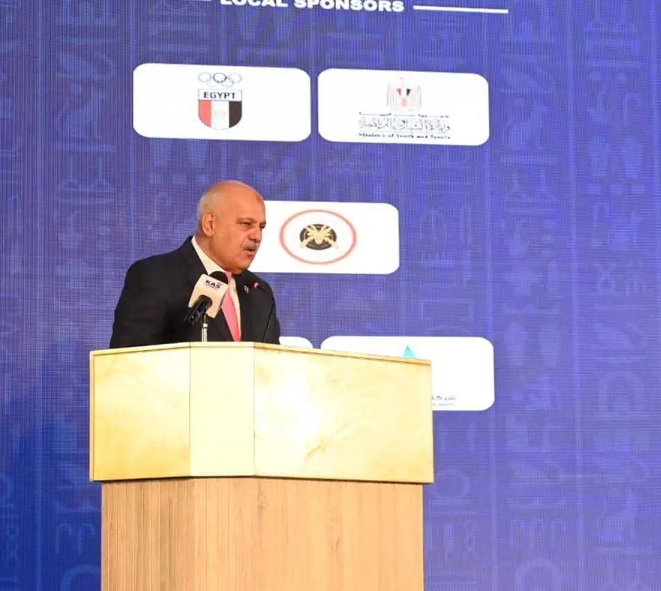 وزير الشباب والرياضة يشهد افتتاح بطولة كأس العالم للرماية - 1000552749