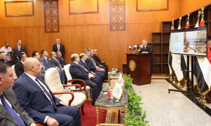 وزير العدل يدشن منظومة الربط الإلكتروني لتعليق الخدمات الحكومية للممتنعين عن سداد النفقة