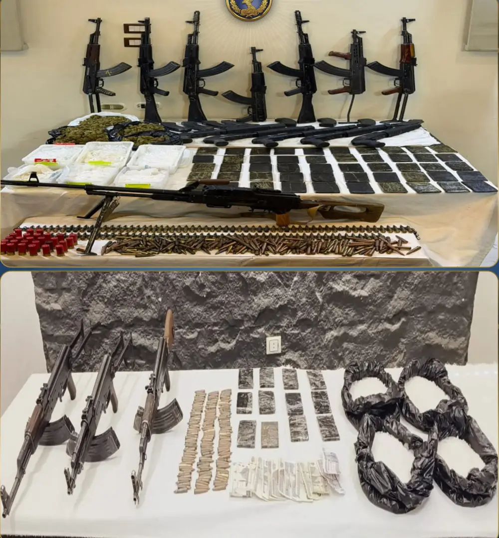 مصرع عنصرين شديدي الخطورة وضبط أكثر من طن مخدرات و52 سلاحًا ناريًا في حملات أمنية موسعة - 1000553729