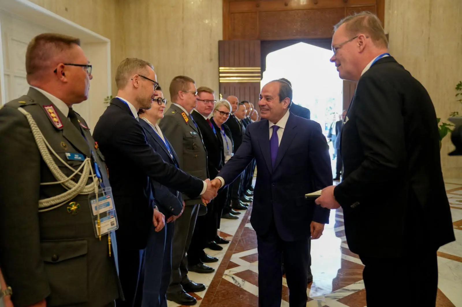 السيسي ورئيس فنلندا يؤكدان أهمية توسيع الشراكة في مجالات التكنولوجيا والطاقة - 1000555389