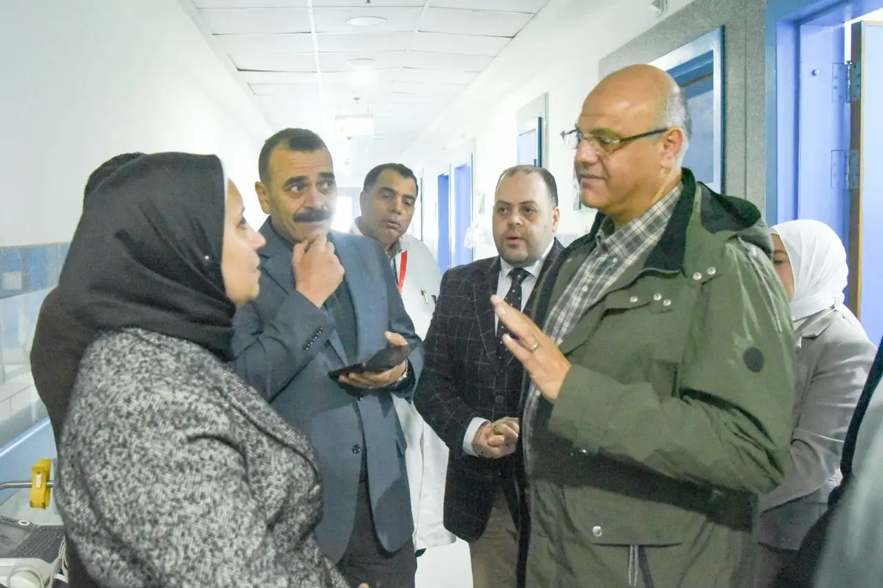 محافظ الإسكندرية يفتتح الجناح الملكي بـمستشفى العجمي التخصصي - 1000555858