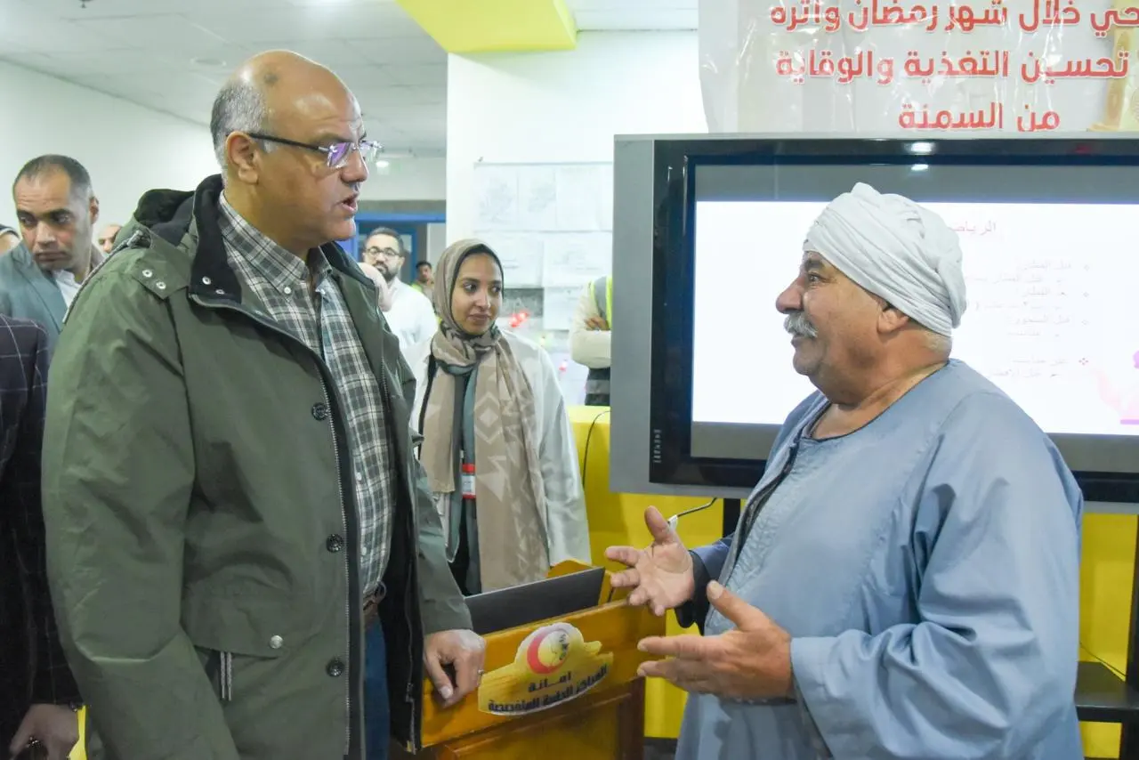 محافظ الإسكندرية يفتتح الجناح الملكي بـمستشفى العجمي التخصصي - 1000555860