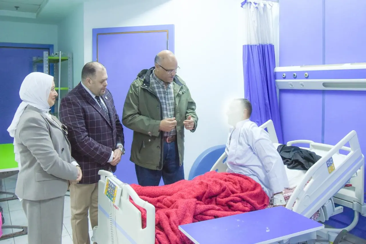محافظ الإسكندرية يفتتح الجناح الملكي بـمستشفى العجمي التخصصي - 1000555864