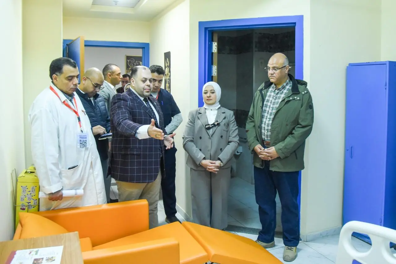 محافظ الإسكندرية يفتتح الجناح الملكي بـمستشفى العجمي التخصصي - 1000555866
