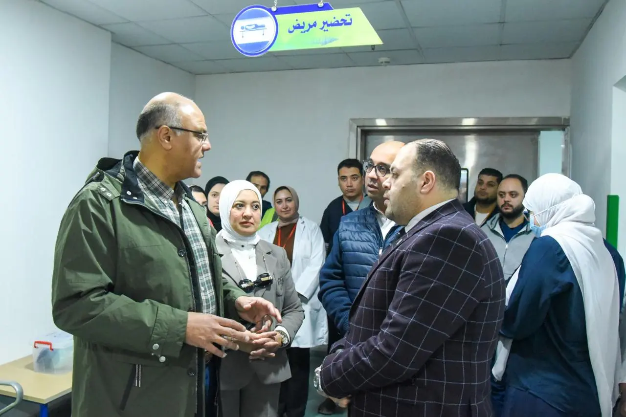 محافظ الإسكندرية يفتتح الجناح الملكي بـمستشفى العجمي التخصصي - 1000555870