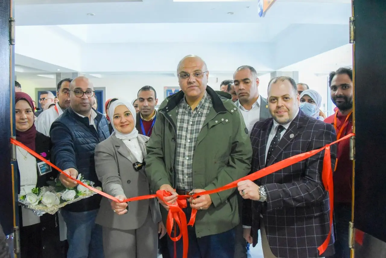 محافظ الإسكندرية يفتتح الجناح الملكي بـمستشفى العجمي التخصصي