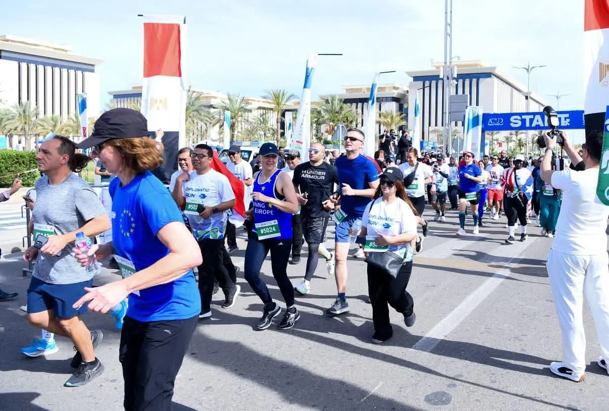 ماراثون رياضي بالعاصمة الجديدة احتفالًا بمرور 200 عام على إنشاء أول وزارة خارجية مصرية - 1000563358