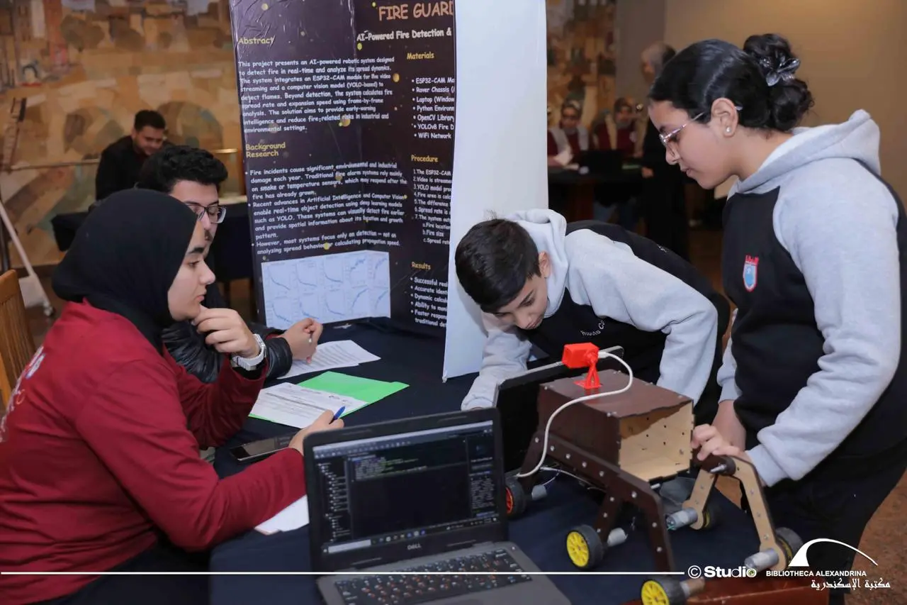 مكتبة الإسكندرية تستضيف النسخة المحلية الثالثة من بطولة الأولمبياد العربي للذكاء الاصطناعي - 1000563936