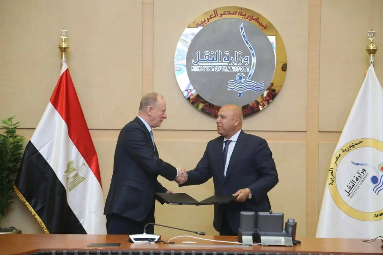 مصر وروسيا توقعان مذكرة تفاهم لتعزيز التعاون في النقل البحري التجاري - 1000569623