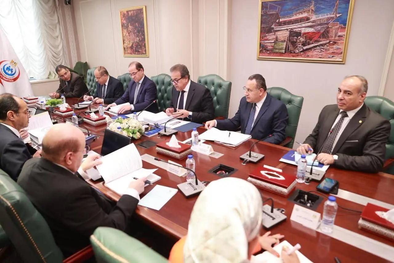 المجلس الصحي المصري يستعرض خطة تطوير 2026