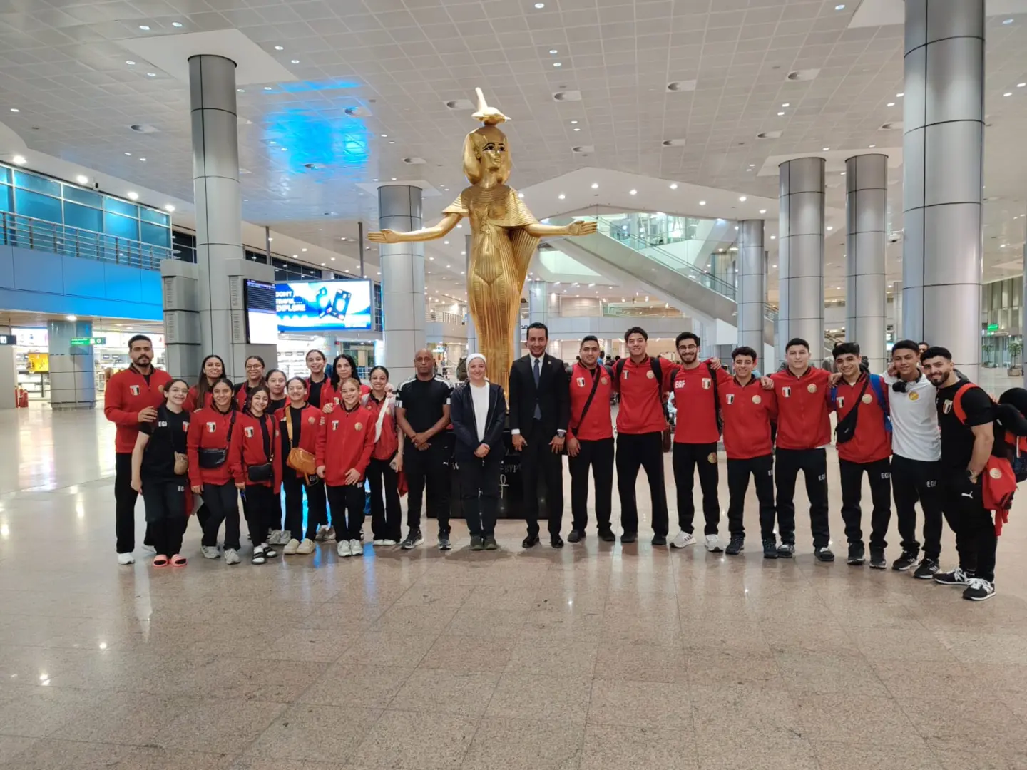 منتخب الجمباز يعود من الكاميرون بإنجازات ذهبية وفضية وبرونزية