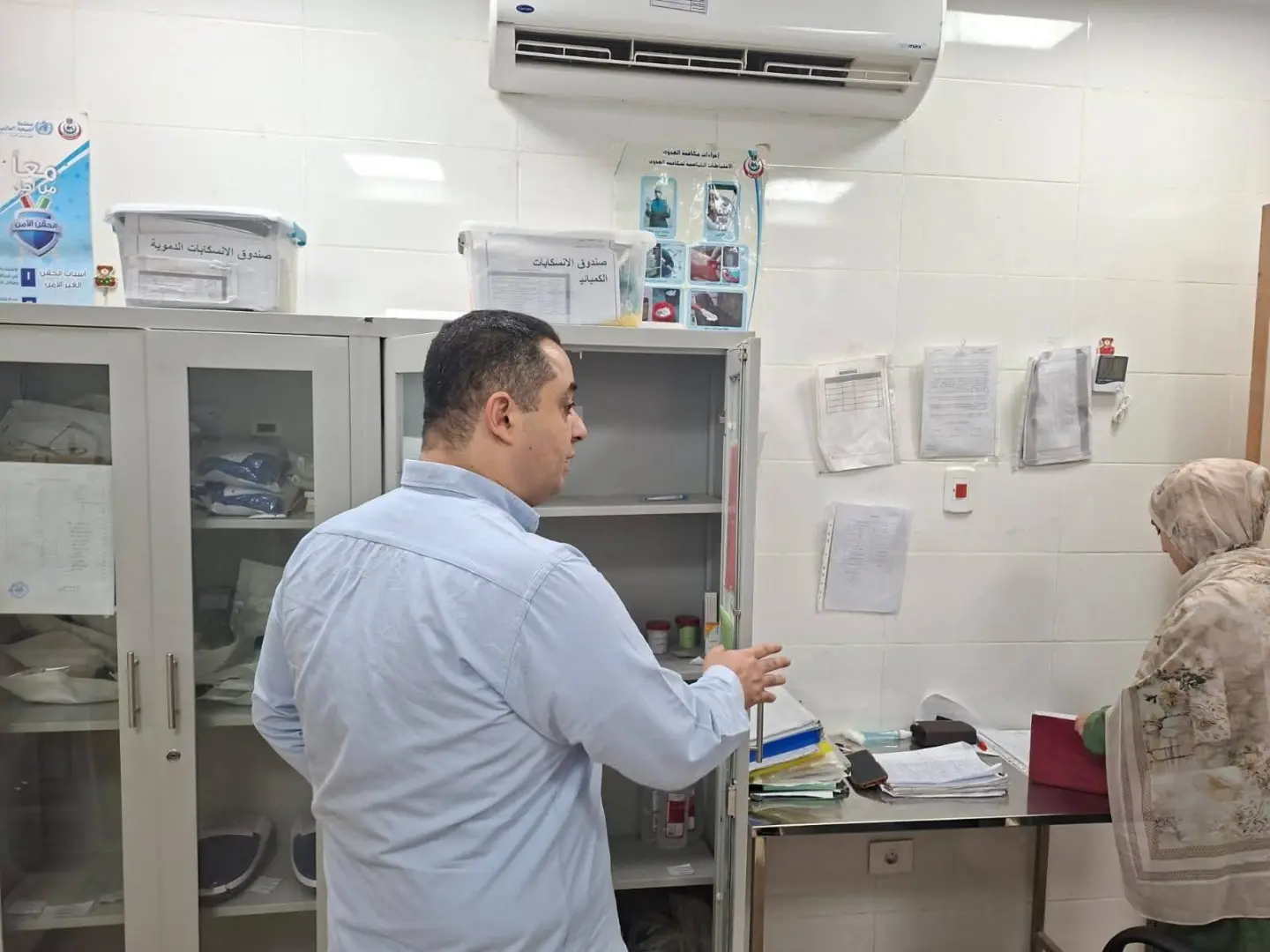 وكيل الصحة بقنا يفاجئ وحدتي الكلالسة وجراجوس بجولة ليلية - 1000572754