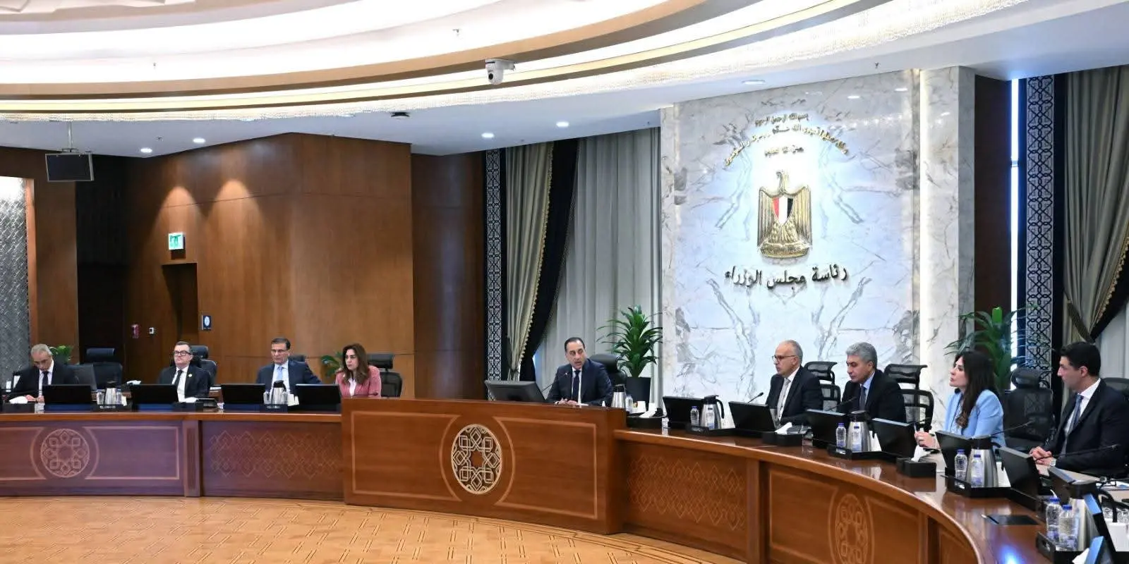 رئيس الوزراء يترأس الاجتماع الأول للمجلس القومي للمياه بعد تشكيله - 1000575007