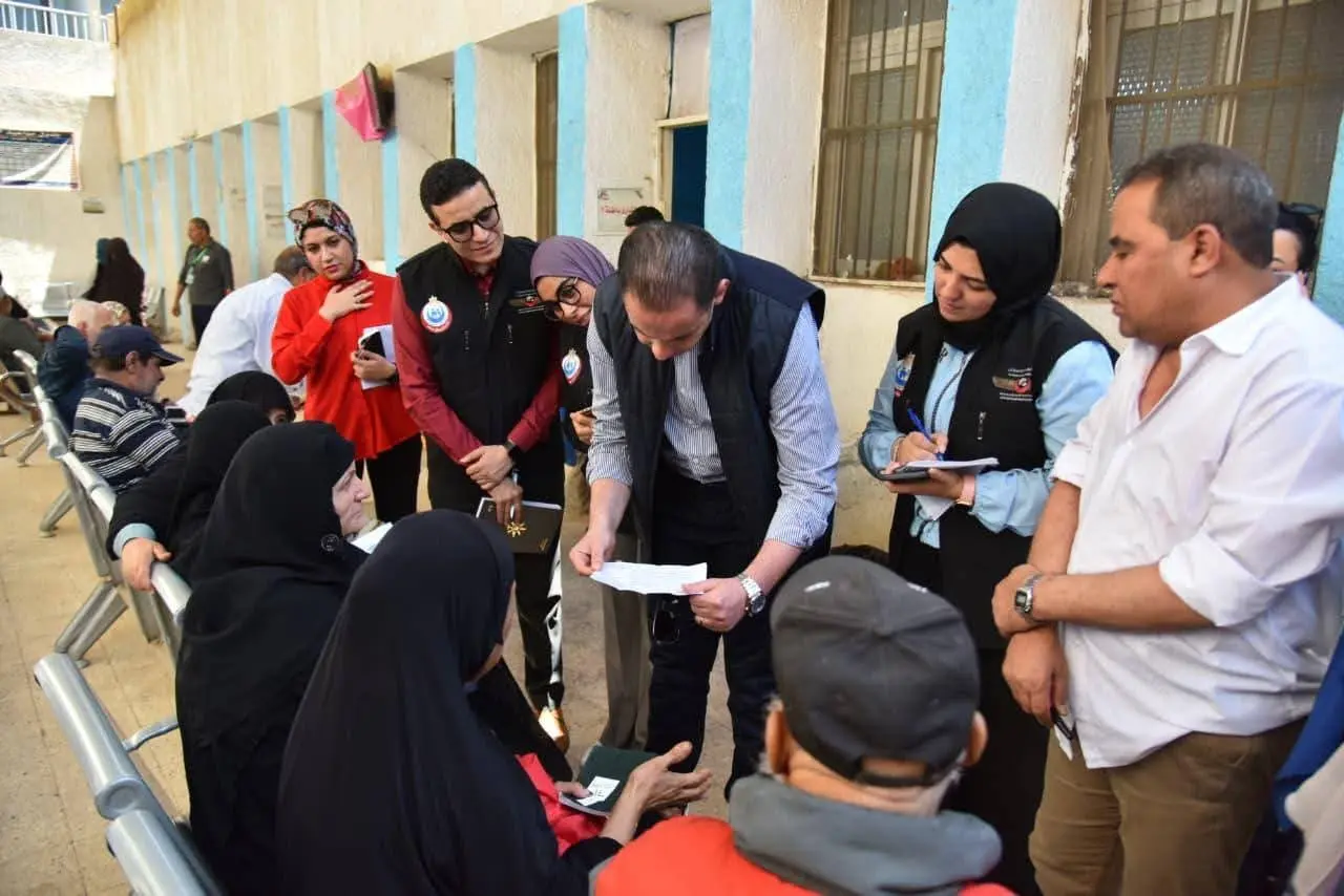 نائب وزير الصحة يحيل المتغيبين بمركز طبي قليوب للتحقيق - 1000575182