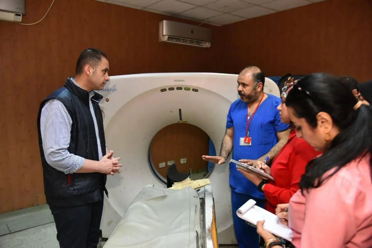 نائب وزير الصحة يحيل المتغيبين بمركز طبي قليوب للتحقيق - 1000575184