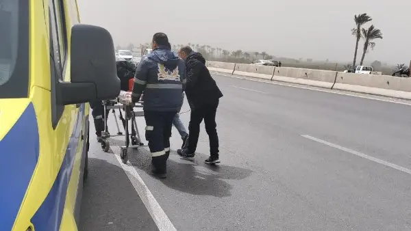 حادث بنها.. انقلاب ميكروباص وإصابة 11 شخصًا بسبب سوء حالة الطقس اليوم - 1000578280