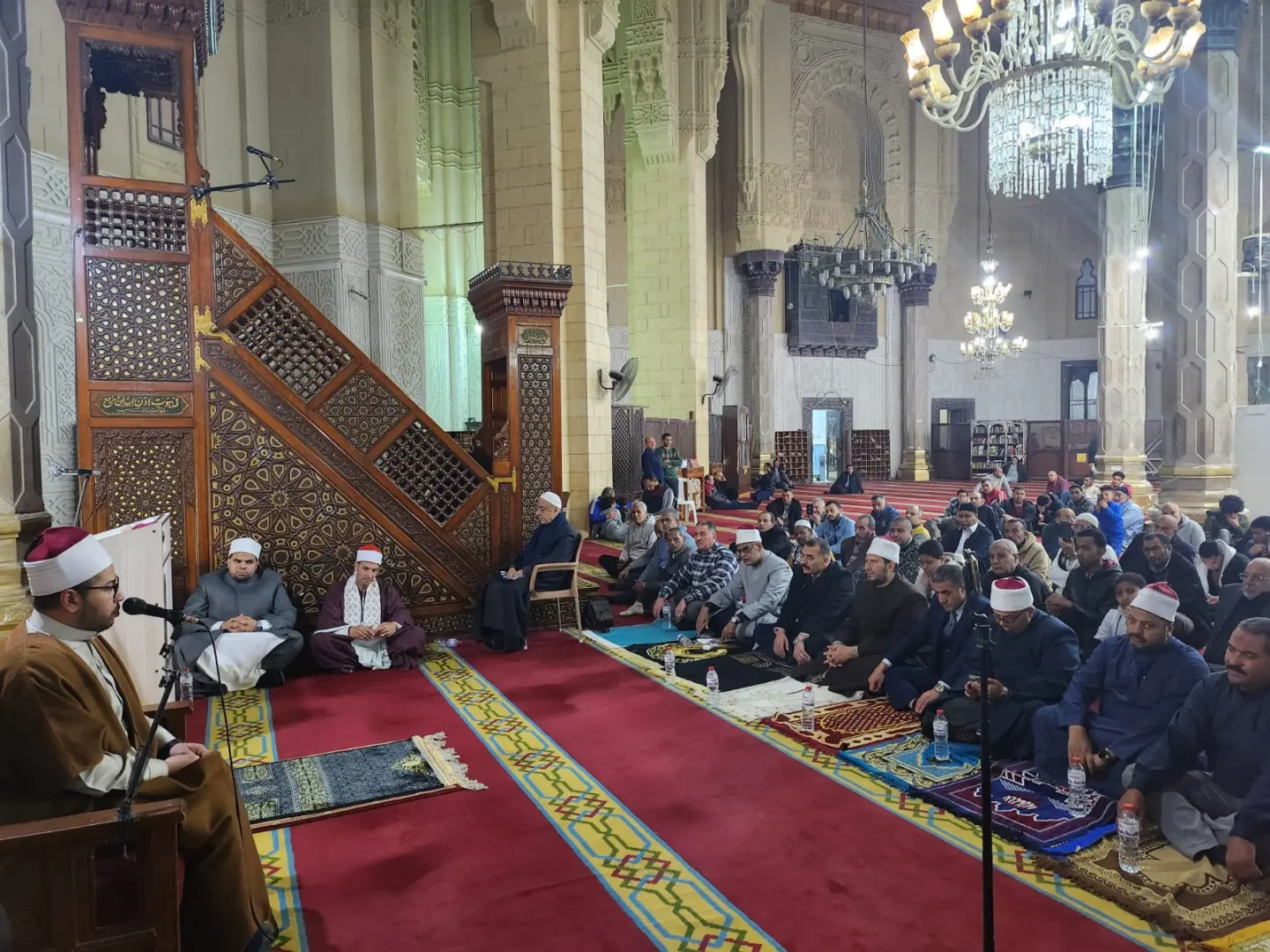 مديرية أوقاف الإسكندرية تحتفل بليلة القدر بمسجد سيدي أبي العباس المرسي بحضور قيادات تنفيذية ودعوية - 1000580944
