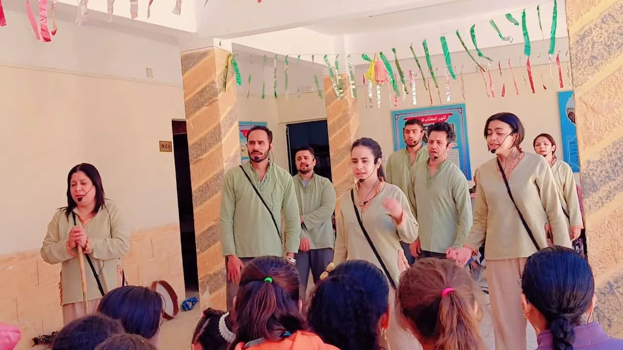 إقبال كبير على عرض "السمسمية" في ختام مشروع "المواجهة والتجوال" ببيت ثقافة المساعيد